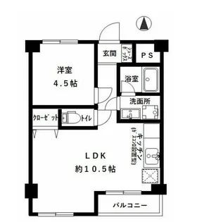 埼玉県さいたま市北区宮原町3【マンション】の間取り