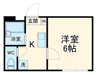 ウィル宿河原【2階】の間取り
