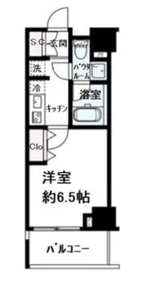 グレイスコート目黒【6階】の間取り