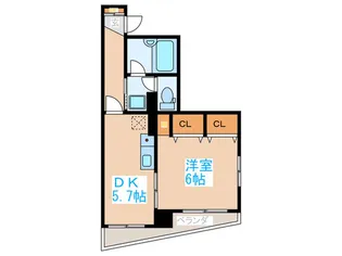 アマノビル【2階】の間取り
