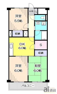 マーブル小手指【1階】の間取り