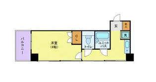 東京都中央区京橋2【マンション】の間取り