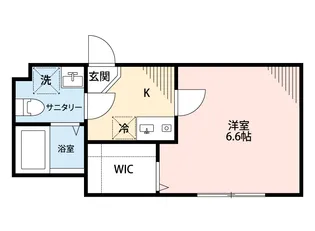 ルーチェ旭町【2階】の間取り