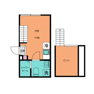 テラス金町【2階】の間取り