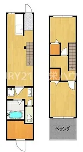 大阪府大阪市鶴見区今津北2【一戸建】の間取り