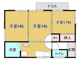 群馬県藤岡市下栗須【一戸建】の間取り