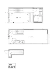 ソルナクレイシア三鷹II【3階】の間取り
