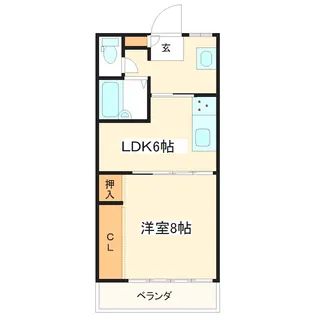 greenavenue【3階】の間取り