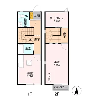 ルイ・トキワの間取り