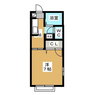 エルム篠原【1階】の間取り