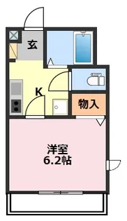 G・Mウエストハイツ【3階】の間取り