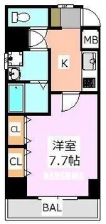 東京都北区王子4【マンション】の間取り