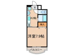 第二ニユー高貴【1階】の間取り