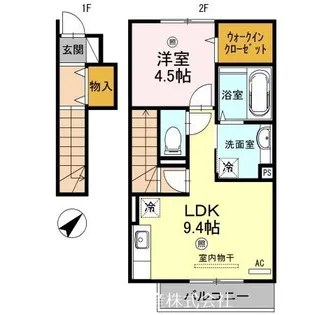 TRANQUIL【2階】の間取り