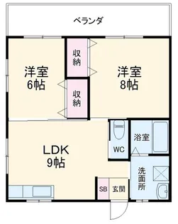 メゾンとみしろ第3【3階】の間取り