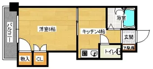 高中ビル【3階】の間取り