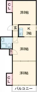 東京セントラル荻窪【2階】の間取り