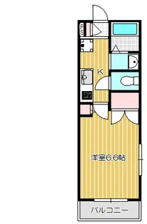 ラ・コリーヌ【1階】の間取り