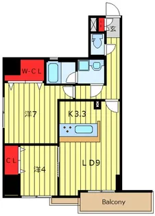 アーリアシティ尾久【6階】の間取り