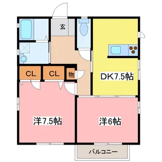 スターガーデン【2階】の間取り