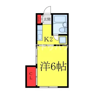 田端アパート【2階】の間取り