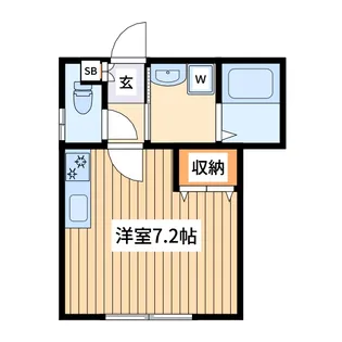 エクセル大久保【1階】の間取り