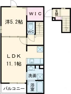 エトワール B【2階】の間取り