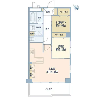 サンビューハイツ音羽【10階】の間取り
