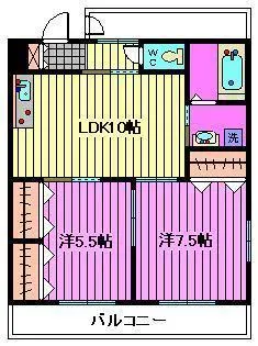 I’s(アイズ)【2階】の間取り