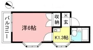 プレステージオオノ【1階】の間取り