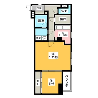 DS APARTMENT【3階】の間取り