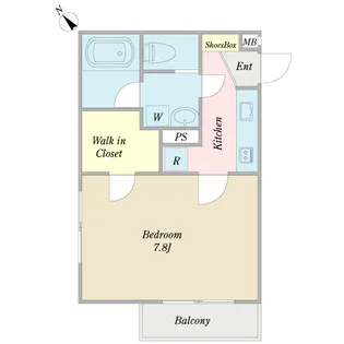 マローズ【1階】の間取り