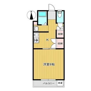 アイリスビル【4階】の間取り