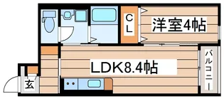 TRANCE WAY【1階】の間取り