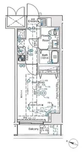 ヴォーガコルテ池上弐番館【7階】の間取り