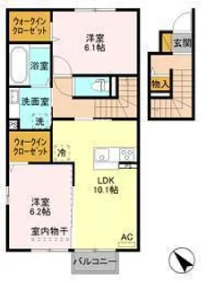 BEST HOUSEIII【2階】の間取り