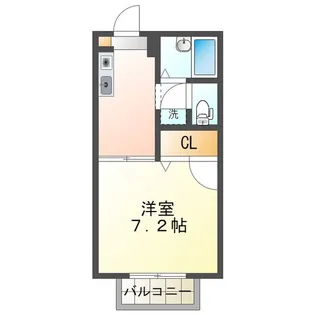 シャローム【2階】の間取り