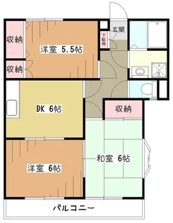 リヴァージュ静【1階】の間取り
