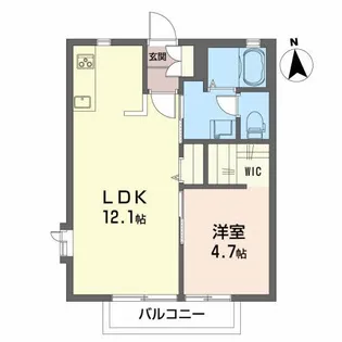 ヴァン・ヴェールA【2階】の間取り