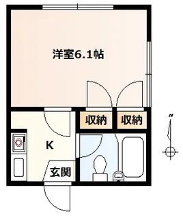 コーポサンキョウ【2階】の間取り