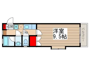 ボスコ ヴァレ【3階】の間取り