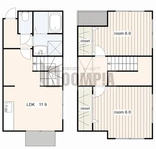 サンガーデンリリー【1階】の間取り