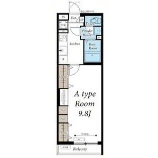 ラビス東照宮【1階】の間取り