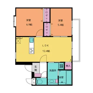 グランヴェニール【3階】の間取り