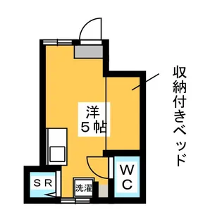 アーバンプレイス新宿戸山B【1階】の間取り