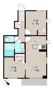ソレアードIII【1階】の間取り