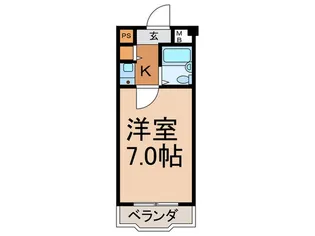 EXE Court枚方 B棟【2階】の間取り