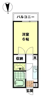 パークサイド雄【2階】の間取り