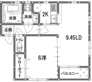 REVEフレール【2階】の間取り