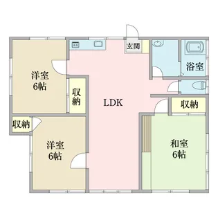 若葉の丘フェリチータ初音【1階】の間取り